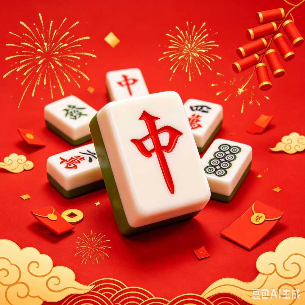 unique color mahjong tiles design