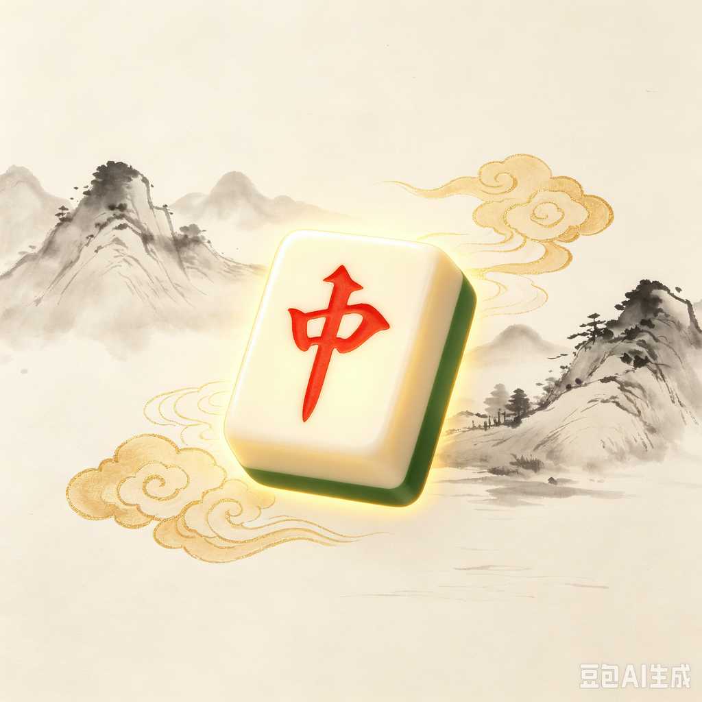 premium resin mahjong game set