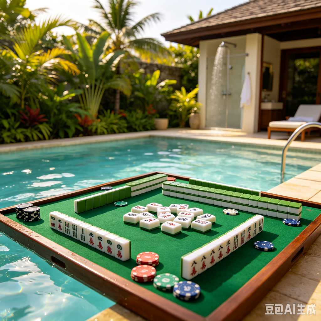 stable print mahjong set